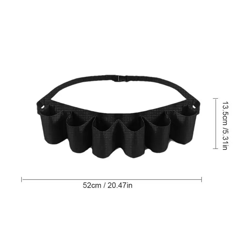 Beer Holster Belt Portable Soda Bottle Beer Holder Drink Can Holder Holds 6 Cans Adjustable Beer Waist Holder For Camping